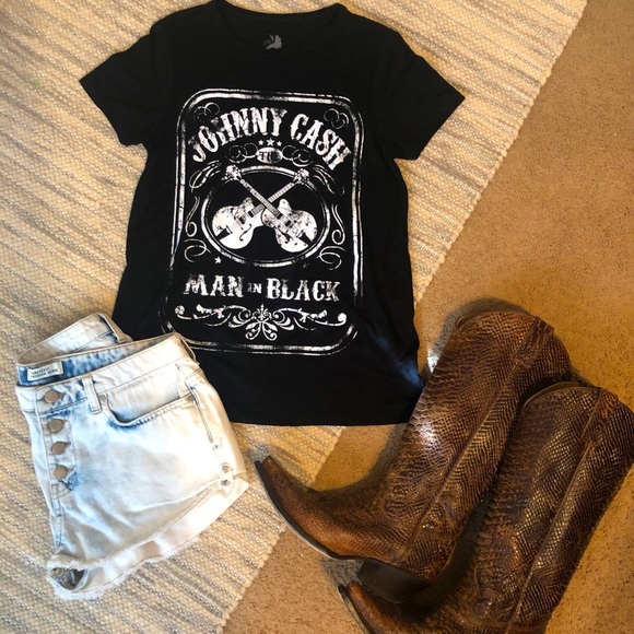 Zion Rootswear Tops - 2/$19 Johnny Cash Tee